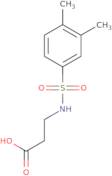 3-(3,4-Dimethylbenzenesulfonamido)propanoic acid