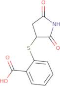 2-[(2,5-Dioxopyrrolidin-3-yl)thio]benzoic acid