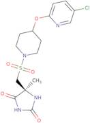 (S)-5-(((4-((5-Chloropyridin-2-yl)oxy)piperidin-1-yl)-sulfonyl)methyl)-5-methylimidazolidine-2,4-dione
