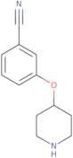 3-(Piperidin-4-yloxy)benzonitrile