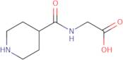 2-[(Piperidin-4-yl)formamido]acetic acid