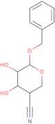 Phenylmethyl 4-cyano-4-deoxy-β-D-arabinopyranoside