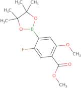 Methyl 5-fluoro-2-methoxy-4-(4,4,5,5-tetramethyl-1,3,2-dioxaborolan-2-yl)benzoate