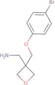 {3-[(4-Bromophenoxy)methyl]oxetan-3-yl}methanamine