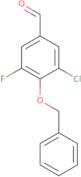 4-(Benzyloxy)-3-chloro-5-fluorobenzaldehyde