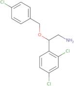 2-((4-Chlorobenzyl)oxy)-2-(2,4-dichlorophenyl)ethanamine