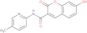 7-Hydroxy-N-(5-methylpyridin-2-yl)-2-oxo-2H-chromene-3-carboxamide