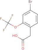 2-(4-Bromo-2-(trifluoromethoxy)phenyl)acetic acid