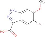5-Bromo-6-methoxy-1H-indazole-3-carboxylic acid