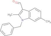 1-Benzyl-2,6-dimethyl-1H-indole-3-carbaldehyde
