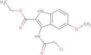 Ethyl 3-[(chloroacetyl)amino]-5-methoxy-1H-indole-2-carboxylate