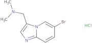 ({6-Bromoimidazo[1,2-a]pyridin-3-yl}methyl)dimethylamine hydrochloride