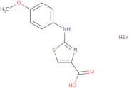 2-[(4-Methoxyphenyl)amino]-1,3-thiazole-4-carboxylic acid hydrobromide