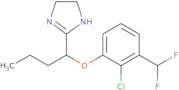 2-[1-[2-Chloro-3-(difluoromethyl)phenoxy]butyl]-4,5-dihydro-1H-imidazole