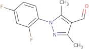 1-(2,4-Difluorophenyl)-3,5-dimethyl-1H-pyrazole-4-carbaldehyde