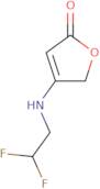 4-[(2,2-Difluoroethyl)amino]-2,5-dihydrofuran-2-one