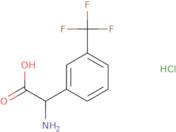 2-Amino-2-[3-(trifluoromethyl)phenyl]acetic acid hydrochloride