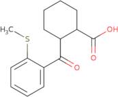Cis-2-(2-thiomethylbenzoyl)cyclohexane-1-carboxylic acid