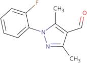 1-(2-Fluorophenyl)-3,5-dimethyl-1H-pyrazole-4-carbaldehyde