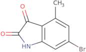 6-Bromo-4-methylindoline-2,3-dione