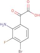 2-(2-Amino-4-bromo-3-fluorophenyl)-2-oxoacetic acid