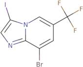 8-Bromo-3-iodo-6-trifluoromethyl-imidazo[1,2-a]pyridine