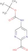 5-[[(1,1-Dimethylethoxy)carbonyl]amino]-2-pyrimidinecarboxylic acid