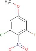 1-Chloro-3-fluoro-5-methoxy-2-nitrobenzene