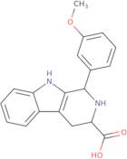 1-(3-Methoxyphenyl)-2,3,4,9-tetrahydro-1H-β-carboline-3-carboxylic acid