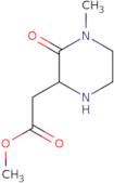 2-Piperazineacetic acid,4-methyl-3-oxo-,methyl ester