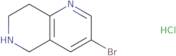 3-Bromo-5,6,7,8-tetrahydro-1,6-naphthyridine hydrochloride