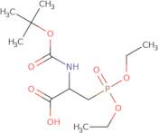 N-(tert-Butoxycarbonyl)-3-(diethoxyphosphoryl)-L-alanine