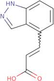 3-(1H-Indazol-4-yl)prop-2-enoic acid