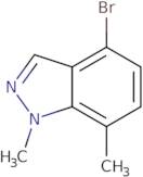 4-Bromo-1,7-dimethyl-1H-indazole