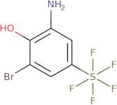 3-Amino-5-bromo-4-hydroxyphenylsulphur pentafluoride