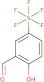 2-hydroxy-5-(pentafluoro-lambda6-sulfanyl)benzaldehyde