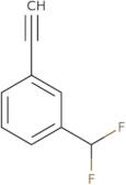 3-(Difluoromethyl)phenylacetylene