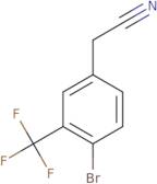 4-Bromo-3-(trifluoromethyl)phenylacetonitrile