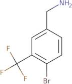 (4-Bromo-3-(trifluoromethyl)phenyl)methanamine