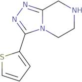 3-(Thiophen-2-yl)-5H,6H,7H,8H-[1,2,4]triazolo[4,3-a]pyrazine