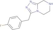3-(4-Fluorobenzyl)-5,6,7,8-tetrahydro-[1,2,4]triazolo[4,3-a]pyrazine