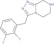 3-[(2,3-Difluorophenyl)methyl]-5H,6H,7H,8H-[1,2,4]triazolo[4,3-a]pyrazine