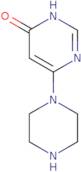 6-Piperazin-1-yl-3H-pyrimidin-4-one
