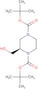 di-tert-Butyl (R)-2-(hydroxymethyl)piperazine-1,4-dicarboxylate