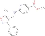 Methyl 6-(((5-methyl-3-phenylisoxazol-4-yl)methyl)amino)nicotinate