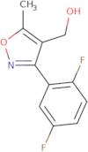 3-(2,5-Difluorophenyl)-5-methyl-4-isoxazolemethanol