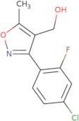 [3-(4-Chloro-2-fluoro-phenyl)-5-methyl-isoxazol-4-yl]-methanol