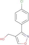 3-(4-Chloro-phenyl)-isoxazol-4-ylmethanol