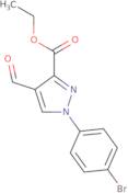 Ethyl 1-(4-bromophenyl)-4-formyl-1H-pyrazole-3-carboxylate