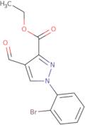 Ethyl 1-(2-bromophenyl)-4-formyl-1H-pyrazole-3-carboxylate